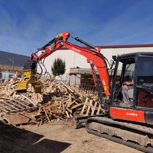 Implementos de maquinaria pesada de obra pública en Castilla y Leon y Asturias